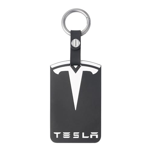 Key Card Holder for Tesla Silicone Key Protector Compatible with Tesla Model Y/3 Model S/X Tesla Key Protector Cover Accessories Key Chain (white&balck)