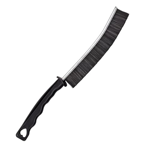 EURO MARKETING MANUFACTURING Slim Brush Spazzola per Angoli, Fessure e spazi ristretti, Metallo, Grigio, Unica