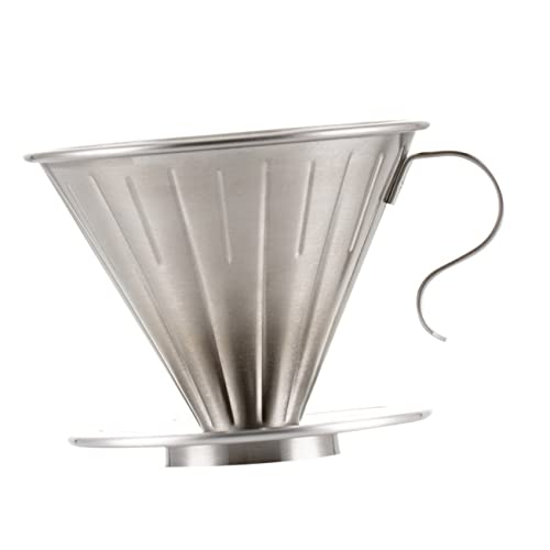 MAGICLULU coador de chá filtro de café de aço inoxidável máquina de café pote de café cafeteira com