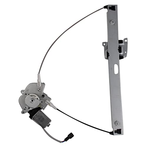 Image of TRQ Front Passenger Side Power Window Motor and Regulator Assembly Power Compatible with 2008-2012 Ford Escape 2008-2011 Mercury Mariner 2008-2011 Mazda Tribute