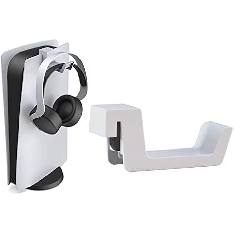 Bealuffe Headset Holder for PS5 Headphone Holder for PlayStation 5, Gaming Headset Hanger Headphone Hook for PS5 Cover