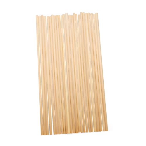 KOMBIUDA Pajillas Desechables de 20 cm Caqui 100 pcs miniatura 1