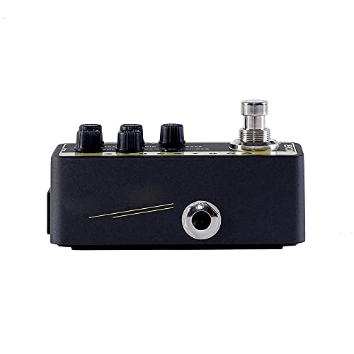 XJJZS Mini Dual Channel Effet de Guitare numérique Pédale True Bypass Méter Shell Pièces de Guitare et Accessoires - Les Beatles, Paul McCartney, John Lennon, RIngo Starr, George Harrison XJJZS Mini Dual Channel Effet de Guitare numérique Pédale True Bypass Méter Shell Pièces de Guitare et Accessoires – Image 3
