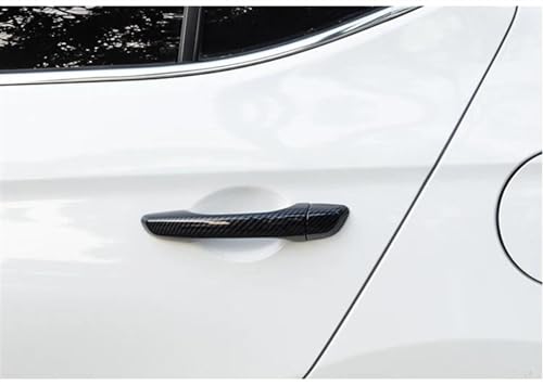 Cubierta de manija de puerta exterior de alta gama cromada para Hyundai Elantra 2017-2020 2