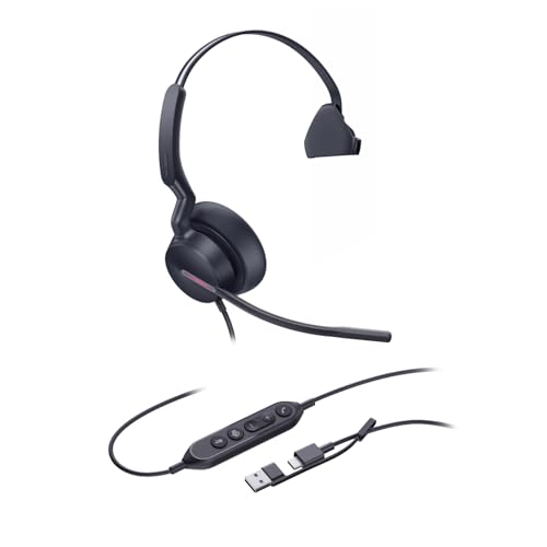 Yealink UH46 Mono Teams USB-C/A �v���t�F�b�V���i�� �L���w�b�h�Z�b�g ? 1308184