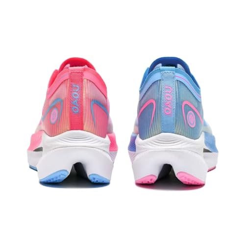 Image of Carbon Plate Marathon Running Racing Shoes Men Stable Support Shock-Relief Ultra-Light TPU Outsole Rebound Sneakers