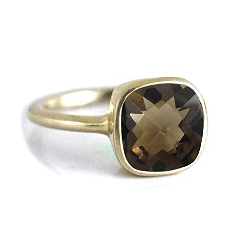 Bague en argent et pierre naturelle authentique, le cadeau idéal pour elle