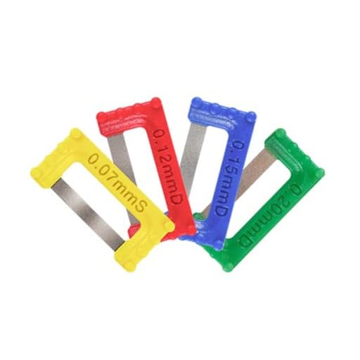 Directa 32008 ContacEZ IPR Dental Finishing Strips Assorted 0.07mm 0.20mm Small 8Pk