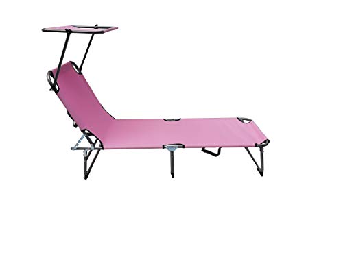 MaxxGarden - Sedia a sdraio pieghevole in