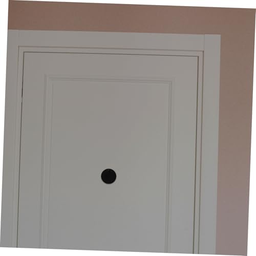 STOBOK Cubierta de Privacidad para Mirilla de Puerta Reemplazo Visor de Puerta Negro miniatura 5