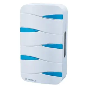 Anchor by Panasonic Dual Tone Doorbell | Calling Bell for Home | Door Bell for Office, School (38917)
