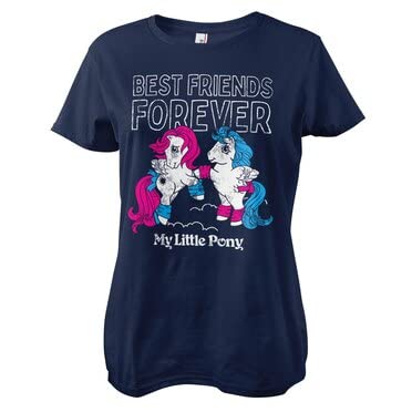 T-Shirt My Little Pony Best Friends Forever Marine XX-Large pour Femme