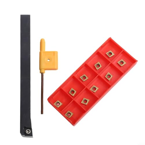 Portaherramientas CNC SCLCR 0808H06 con 10 placas carburo miniatura 3