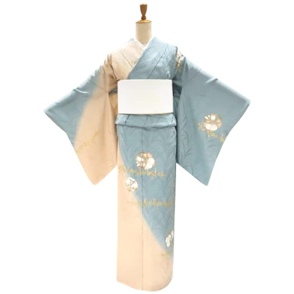 uetomo1009 サステナブル着物　北出与三郎　訪問着 北出与三郎 訪問着 No.AA-3490-Lサイズのレンタル｜きもの365