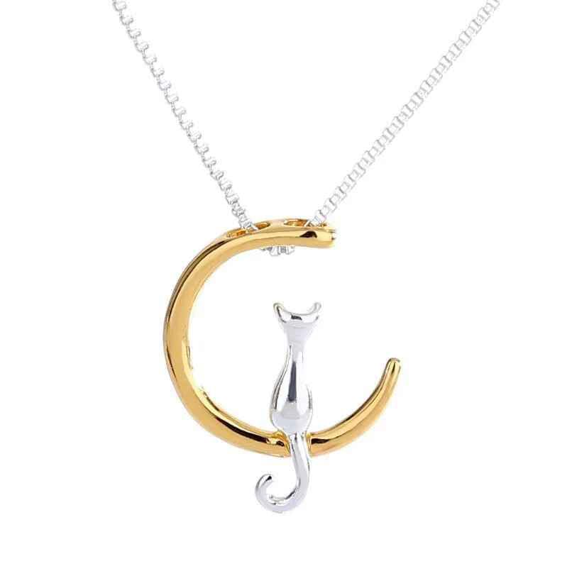 See full amazon price history chart for RVM Jewels Crescent Moon Cat Pendant Necklace Jewellery Silver Gold Plated Cat Lover Gifts for Women & Girls RVM Jewels Crescent Moon Cat Pendant Necklace Jewellery Silver Gold Plated Cat Lover Gifts for Women & Girls (B0D7CR9RMM) Amazon Price History, Amazon Price Tracker