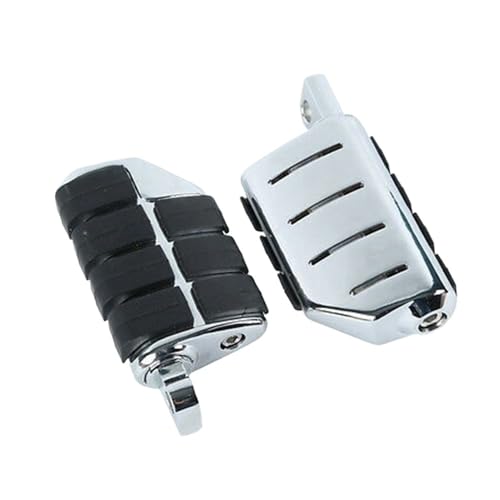 Repose-pieds avant GL1800 finitions chrome et noir pour accessoires de moto
