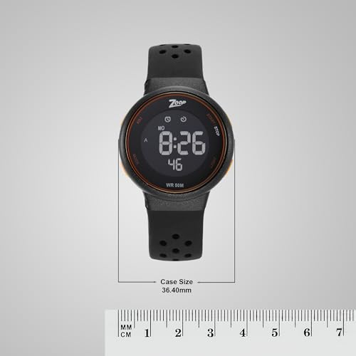 Image of Zoop Kids Unisex Silver Dial Silicone Digital Watch (Not assigned,Not Assigned)