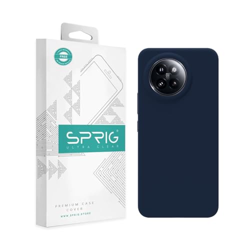 Image of SPRIG Compatible with Mi 14 Civi Premium SilkTone Back Cover Drop Tested Shock Proof Mobile Case for Men, Women, Boys and Girls with Camera Protection (Royal Blue)