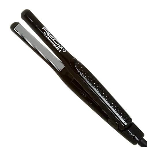 RED by KISS Pro Titanium Flat Iron 1/2 inch FIP050U