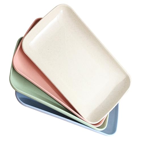 Platos japoneses para sushi, set de 4 piezas miniatura 1