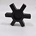 2PCS Rubber Inserts, Model L225, Suitable for Various Industrial Applications Including Machinery Drives