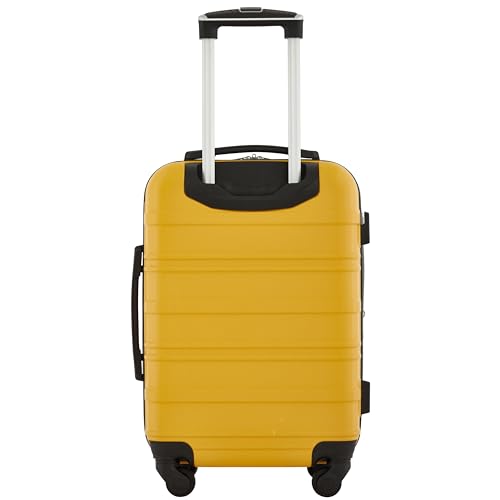 Image of Travelers Club Phoenix Luggage, Gold Rod, 22-Inch Carry-On