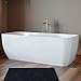 Produktbild DURAVIT Freistehende Badewanne DuraLifou Wanne aus Sanitäracryl - 170 x 75 x 45 cm Acrylwanne in Weiß Glänzend