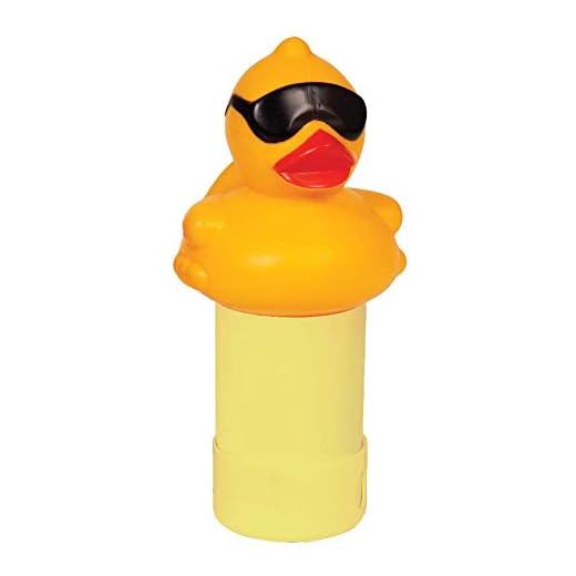 GAME 17201-BB Derby Duck Spa Chemical Dispenser, Yellow