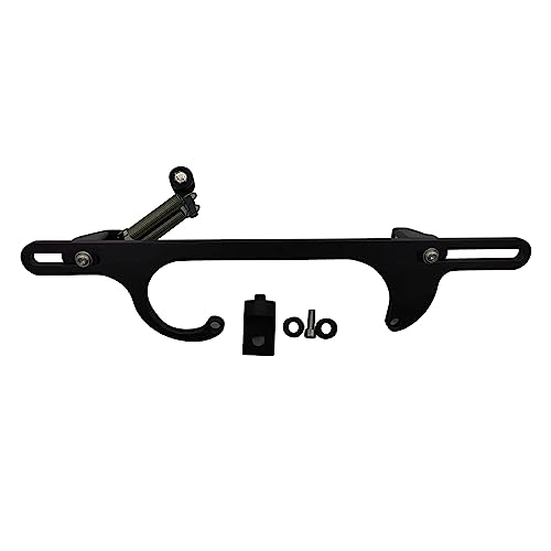 Support de câble d'accélérateur réglable en aluminium noir pour résoudre les problèmes d'alignement 4150
