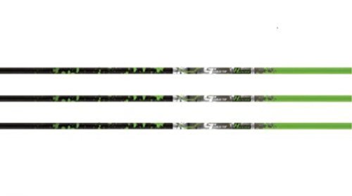 Gold Tip Name The Game 300 Levi Morgan XT Hunter Arrow (Pack of 6), Black/Green