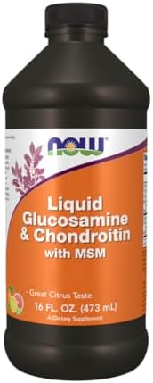 NOW FOODS Liquid Glucosamine & Chondroitin MSM, 16 FZ