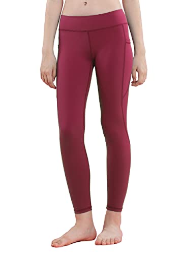 Willit Leggings atléticas para meninas, para dança, corrida, ioga, calça legging de compressão ativa