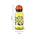 Emsa N30511 Kids Tritan Trinkflasche | Fassungsvermögen: 0,4 Liter| 100% sicher/praktisch/hygienisch... | cleverer Trinkverschluss | robust| Design: Road Works