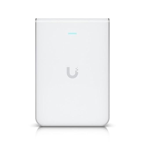 Ubiquiti U7 Pro Wall 5700 Mbit/s Blanc Connexion Ethernet, supportant l'alimentation via ce port (PoE)