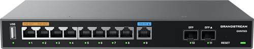 Image of Grandstream GWN7003 | 11-Port Wired Gigabit VPN Router | Dual PoE Output Ports