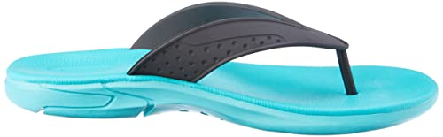 Chinelo Rest Mark II Oakley Masculino, Azul Turquesa, 39