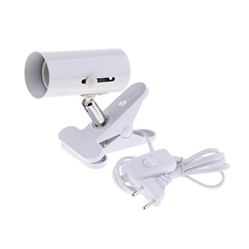 perfk Terrarium Klemspot Fitting Lamphouder met 160cm Stroomkabel En Schakelaar voor E27 Gloeilampen - Afbeelding 6