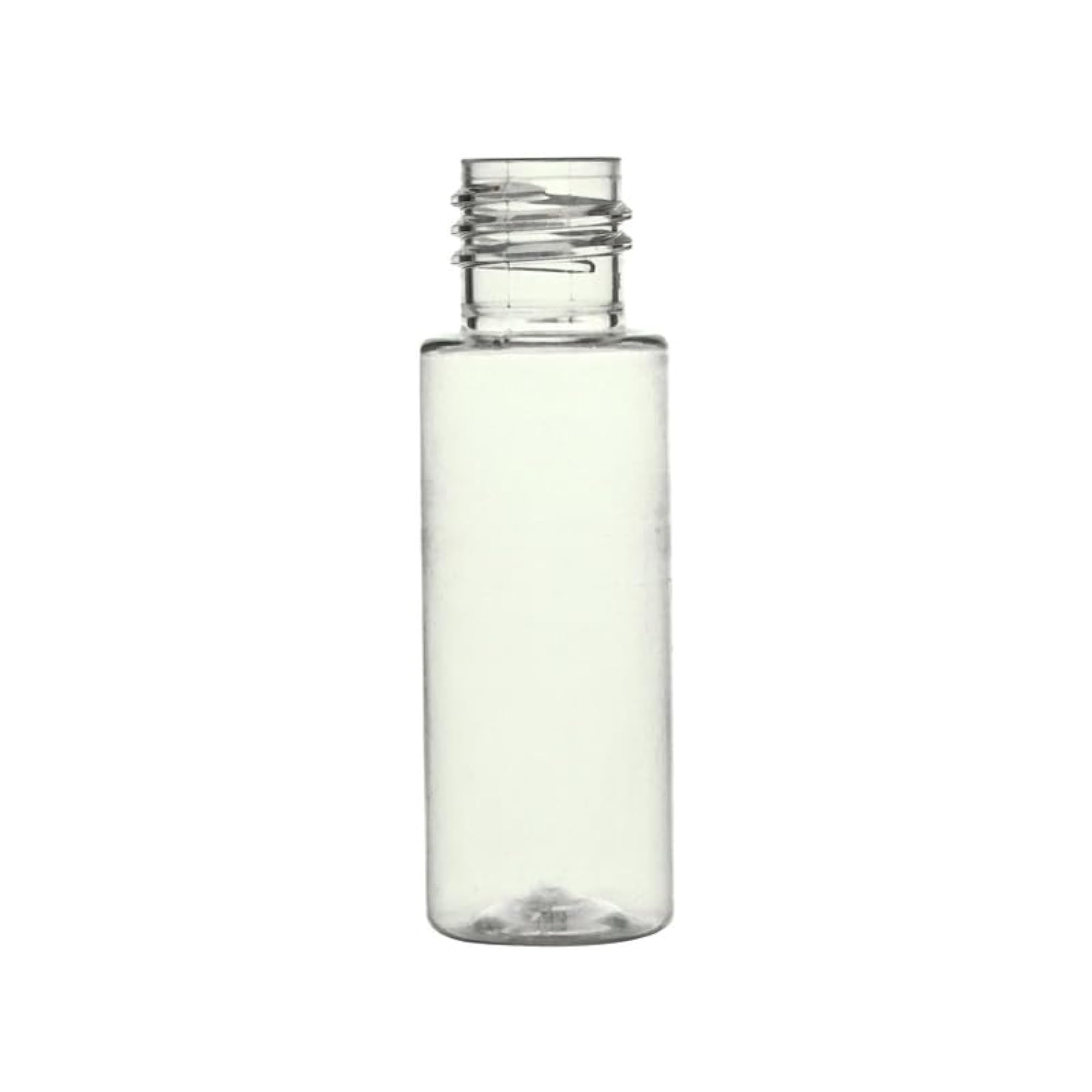 Clear Round Pet Bottle, 30ml with Flip-Top Cap