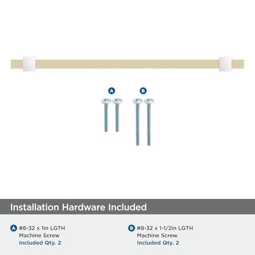 Amerock Mulino 6-5/16 inch (160 mm) Center-to-Center Golden Champagne/Polished Chrome Cabinet Pull, BP36727BBZ26 by Amerock - Image 5