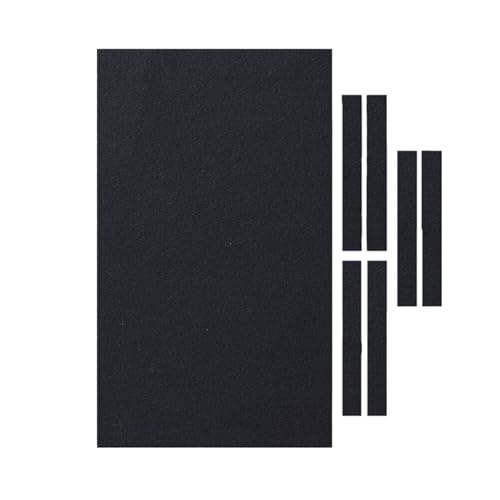 RUWLFE Paño de Fieltro for Mesa Billar 7/8/9 pies, Accesorios for Sala para Clubes(Black,7ft (2.4MX1.45M))
