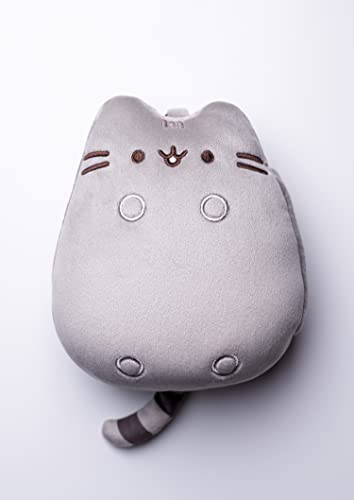 Puckator Relaxeazzz Pusheen Cat Shaped Travel Pillow & Eye Mask - Sleep Eye Mask Masks - Kids Travel Accessories For Sleeping Airplane - Flight Plane Neck Pillow Pillows