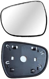 STYCARO -Side View Mirror/Sub Mirror Glass Plate compatible with New Swift Dzire 3RD GEN LDI/LXI/TOUR (2017-2024 Year Model) (MIRROR SHAPE TYPE 2), LEFT PASSENGER SIDE)