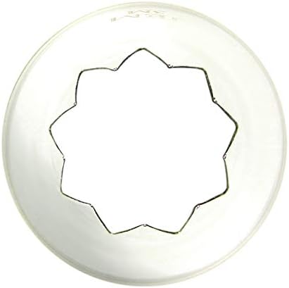JEM Large Open Star Savoy Piping Nozzle Decorating Tip, #3M