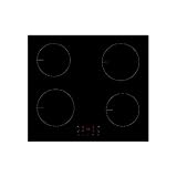 Cookology Essentials 60cm Induction Hob - 4 Zones - Black