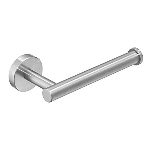 Yyuoqafn Paper Tool Roll Seamless Wallpaper Holder Bathroom Self-Adhesive Toilet Durable Stainless Steel Paper Towel Holder