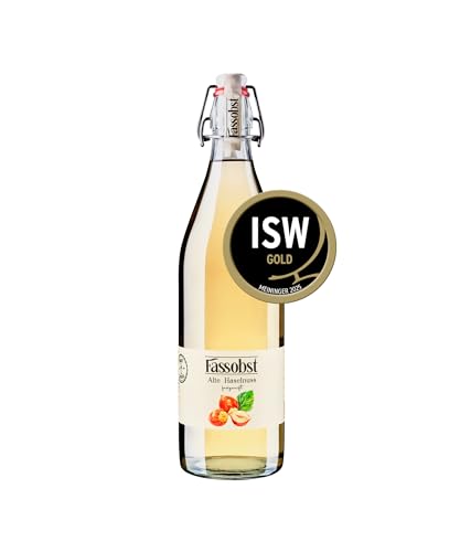 Fassobst Alte Haselnuss - Gold Medaille ISW 2025 Award, feine Nuss Nougat Note dank Fassreife, 40% vol. Haselnuss Schnaps in...