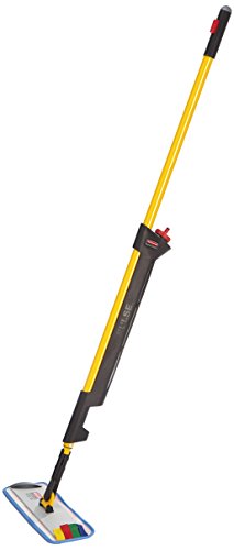 Rubbermaid Commercial Products Hygen Pulse Single Sided Pulse Mopping Kit with 2 Mops Yellow R050669