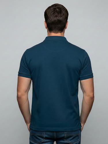 Image of XENOVAURBAN Cotton Polo t Shirt for Man | Regular Fit Solid Color Classic Cotton Polo T-Shirt with Collar for Men