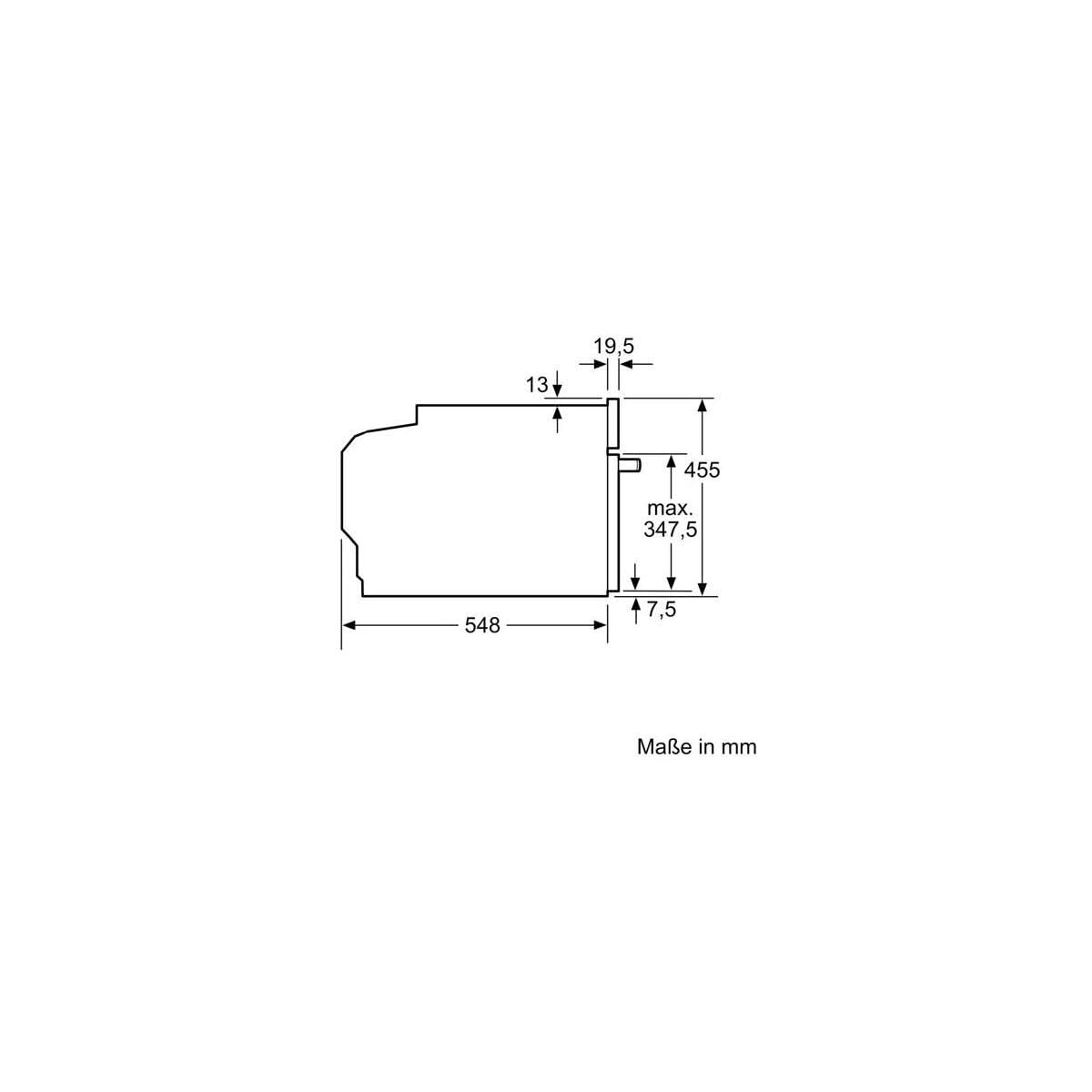 SIEMENS Four encastrable pyrolyse CB774G1B1, IQ700, Compact, 11 modes de cuissons