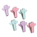 TDGBIH 6 PCS Staple Remover Robust Staple Puller Pinch Jaw Style Staple Remover Tool Staple Puller Removal Tool for Dress Up Home Office School Desk Accessories Gift (Pink, Green, Purple)